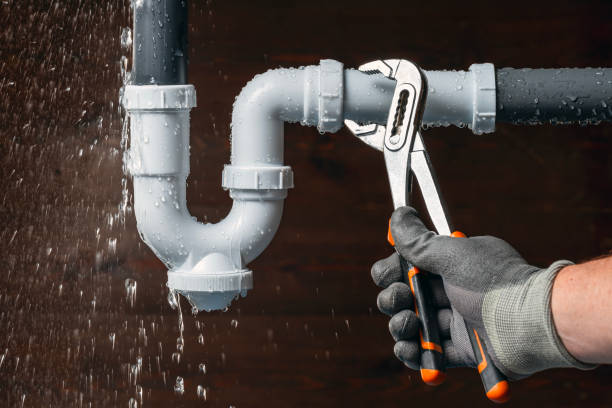 Professional Leak Detection technician working in Marshallville, OH
